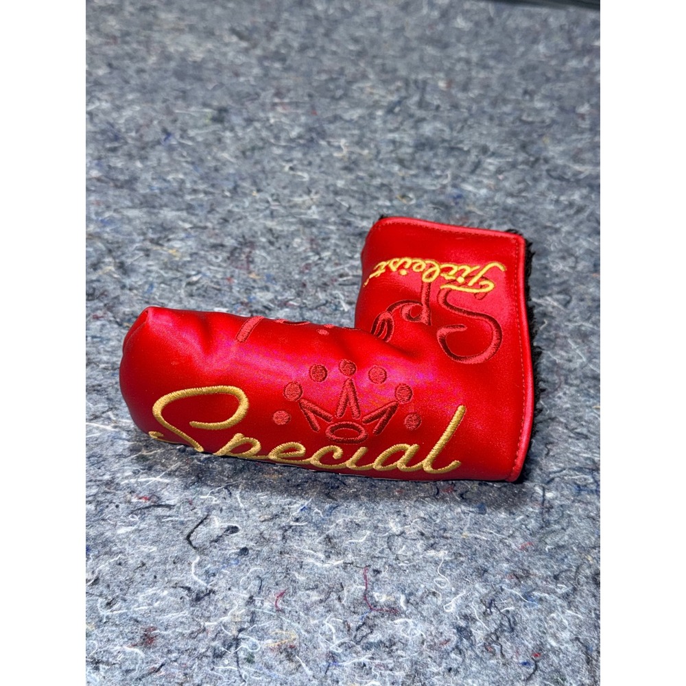 Scotty Cameron Special Select Putter Headcover Red Metallic Blade Titleist USA - Picture 2 of 6
